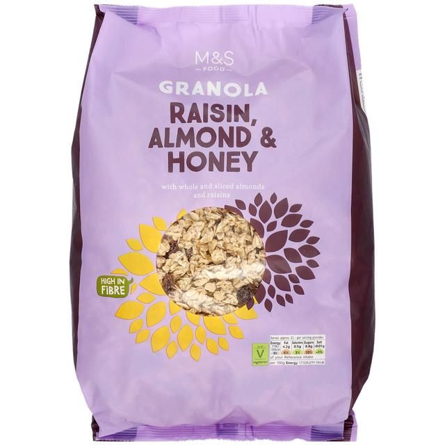 M&S Raisin Almond & Honey Granola   1kg