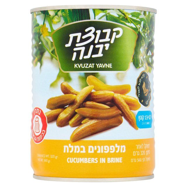 Kvuzat Yavne Cucumbers in Brine 13-17   560g GOODS M&S   