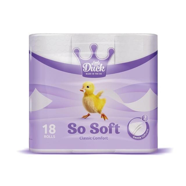 Little Duck So Soft Toilet Tissue 18 Pack   18 per pack GOODS M&S   