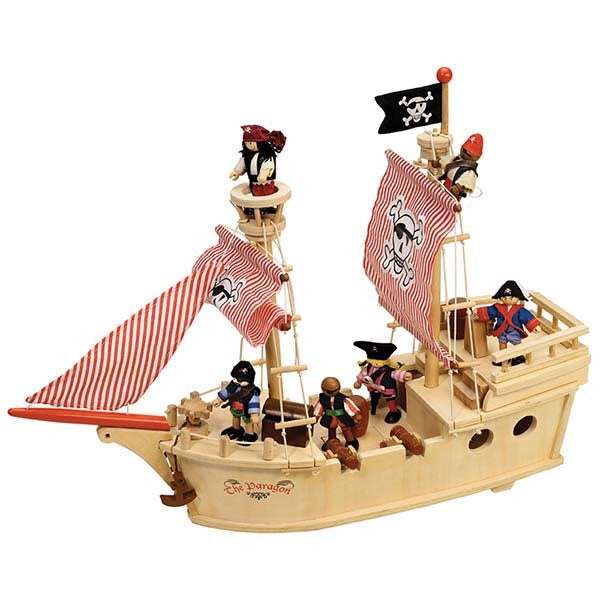 Tidlo The Paragon Pirate Ship Playset