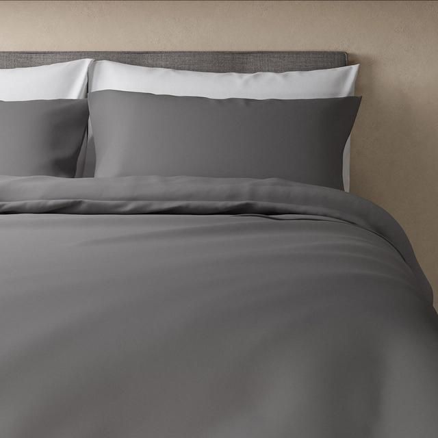 M&S Egyptian Cotton 230 Thread Count Duvet Cover Slate