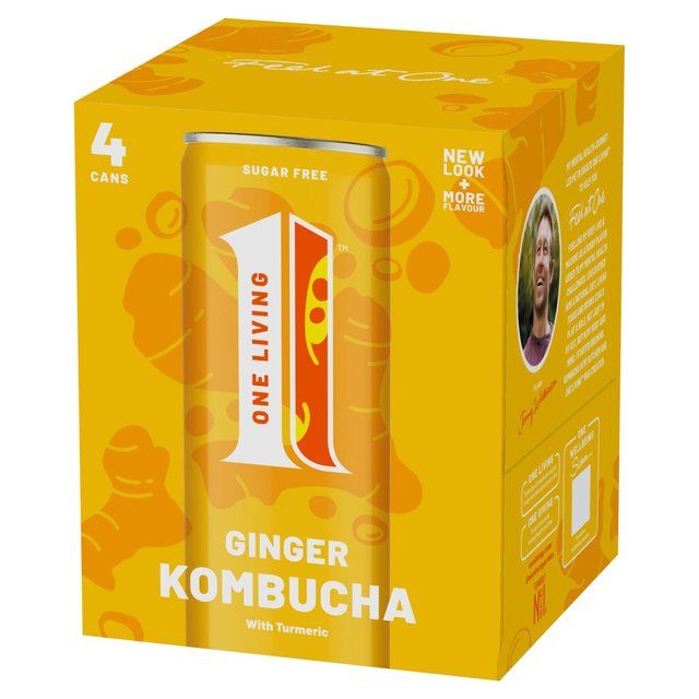 No.1 Living Ginger Kombucha Multipack   4 x 250ml GOODS M&S   