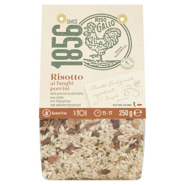 Riso Gallo 1856 Porcini Mushroom Risotto   250g GOODS M&S   