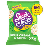 Snack a Jacks Sour Cream &amp; Chive Rice Cakes   24g