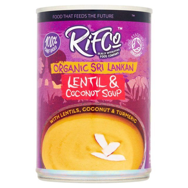 Rifco Organic Free From Sri Lankan Lentil & Coconut Soup   400g