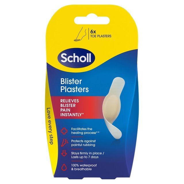 Scholl Toe Blister Plasters   6 per pack GOODS M&S   