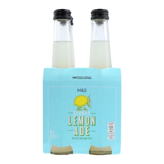 M&S Cloudy Lemonade   4 x 275ml