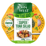 John West On the Go Honey &amp; Ginger Super Tuna Salad 220g