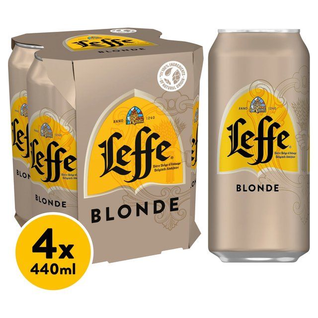 Leffe Blonde   4 x 440ml