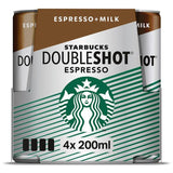 Starbucks Doubleshot Espresso Iced Coffee    4 x 200ml GOODS M&S   