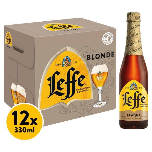 Leffe Blonde Beer   12 x 330ml