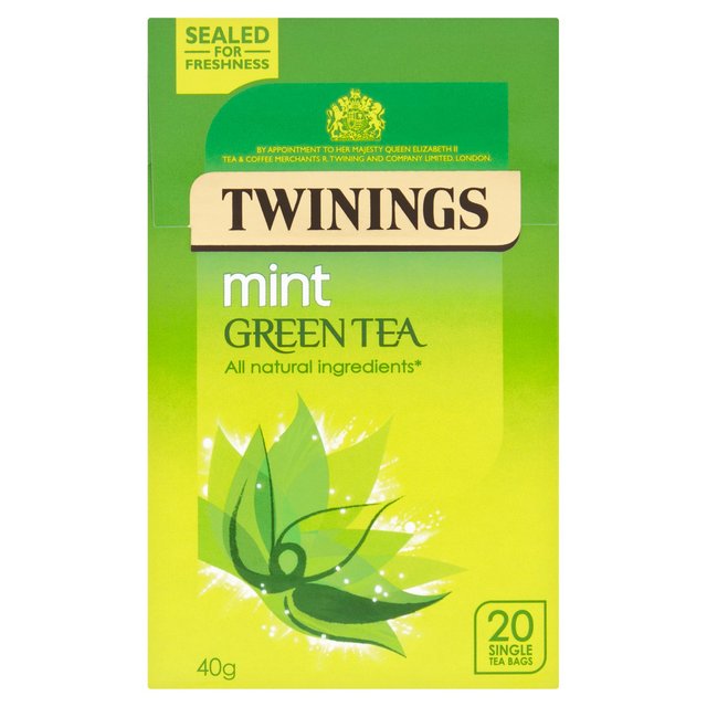 Twinings Mint Green Tea   20 per pack