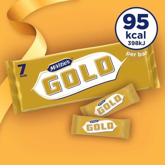 McVitie's Gold Caramel Flavour Biscuit Bars Multipack   7 per pack GOODS M&S   