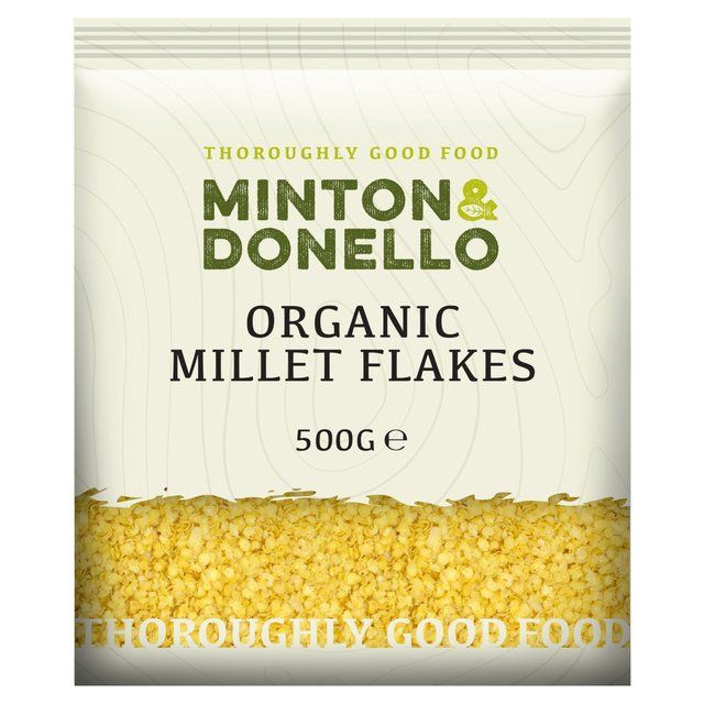 Mintons Good Food Organic Millet Flakes   500g GOODS M&S   