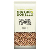 Mintons Good Food Organic Peanuts Paleskin   500g GOODS M&S   