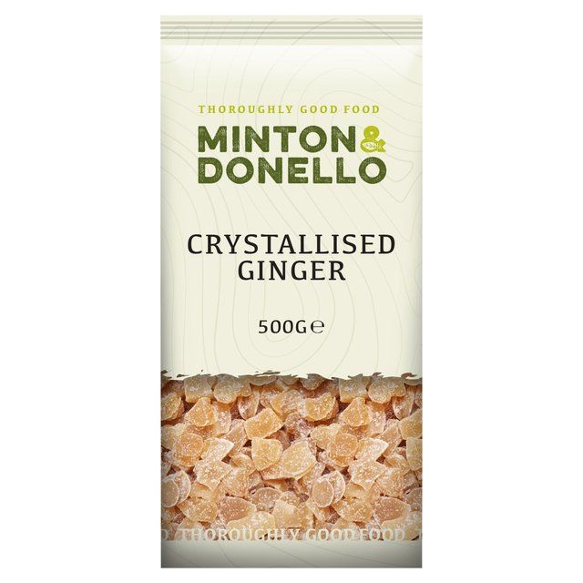 Mintons Good Food Crystallised Ginger   500g