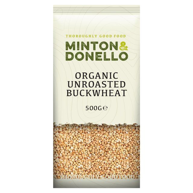 Mintons Good Food Organic Unroasted Buckwheat   500g GOODS M&S   