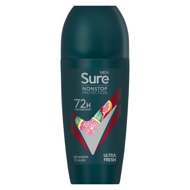 Sure Men 72hr Nonstop Antiperspirant Deodorant Roll On Ultra Fresh   50ml