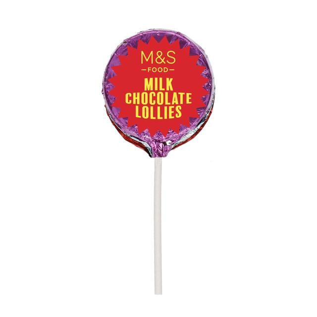 M&S Milk Chocolate Lollies   36g