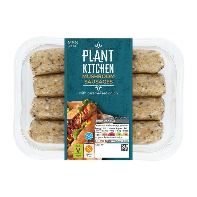 M&S Veggie Mushroom Sausages   320g