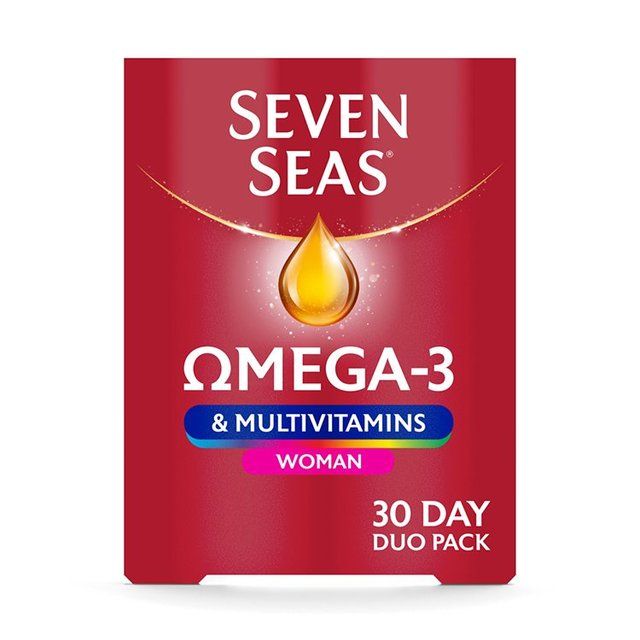 Seven Seas Omega-3 & Multivitamins Woman   60 per pack GOODS M&S   