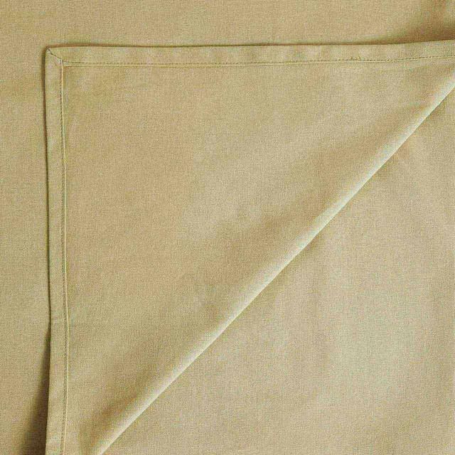 M&S Washable Pure Cotton Tablecloth Green