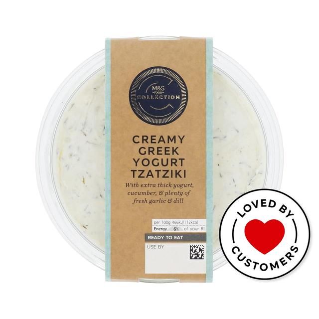 M&S Collection Creamy Greek Yogurt Tzatziki   170g GOODS M&S   