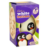 Cadbury White Chocolate and White Buttons Easter Egg   98g