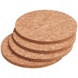 M&S Collection Set of 4 Round Cork Coasters    4 per pack GOODS M&S   