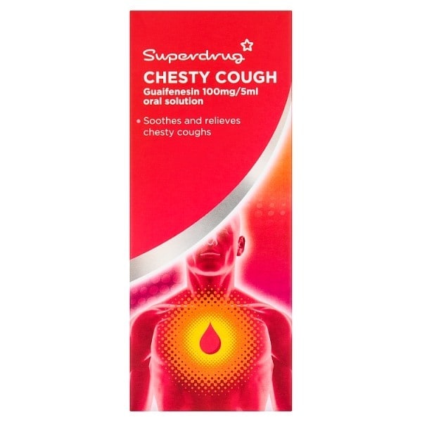 Superdrug Chesty Cough Syrup 200ml GOODS Superdrug   