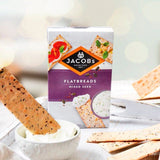 Jacob's Flatbreads Mixed Seed Crackers   150g