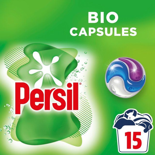 Persil 3 in 1 Laundry Washing Capsules Bio   15 per pack