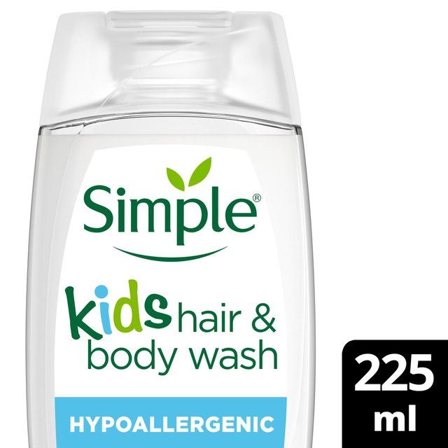 Simple Kids Hair & Body Wash Shower Gel   225ml