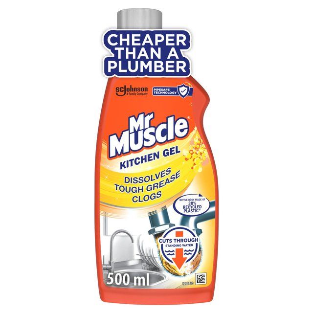 Mr Muscle Kitchen Drain Gel   500ml