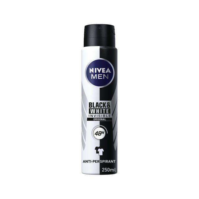 NIVEA MEN Black & White Original Anti-Perspirant Deodorant Spray   250ml