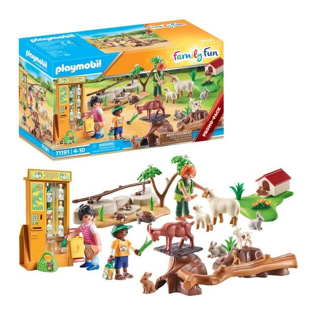 Playmobil 71191 Family Fun Petting Zoo