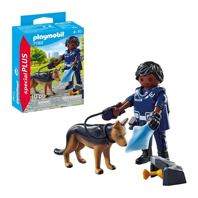 Playmobil 71162 Special Plus Policeman with Dog