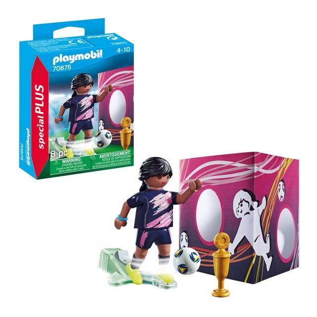 Playmobil 70875 Special Plus Soccer Player with Goal GOODS M&S   