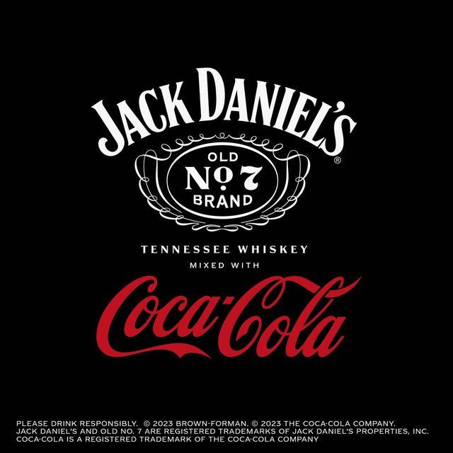 Jack Daniel's &amp; Coca-Cola   330ml