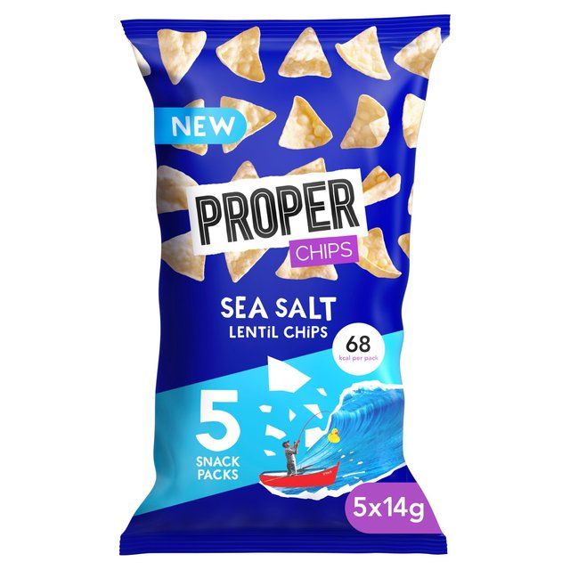 Properchips Sea Salt Multipack   5 x 14g