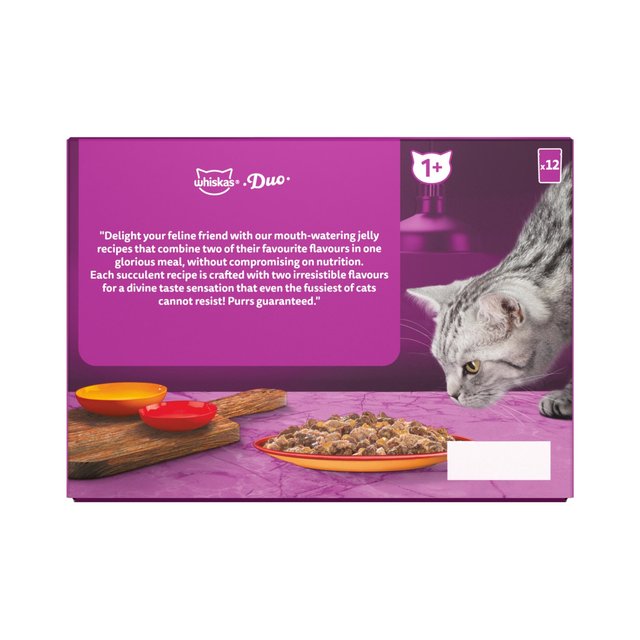 Whiskas Duo Meaty Combo in Jelly   12 x 85g GOODS M&S   