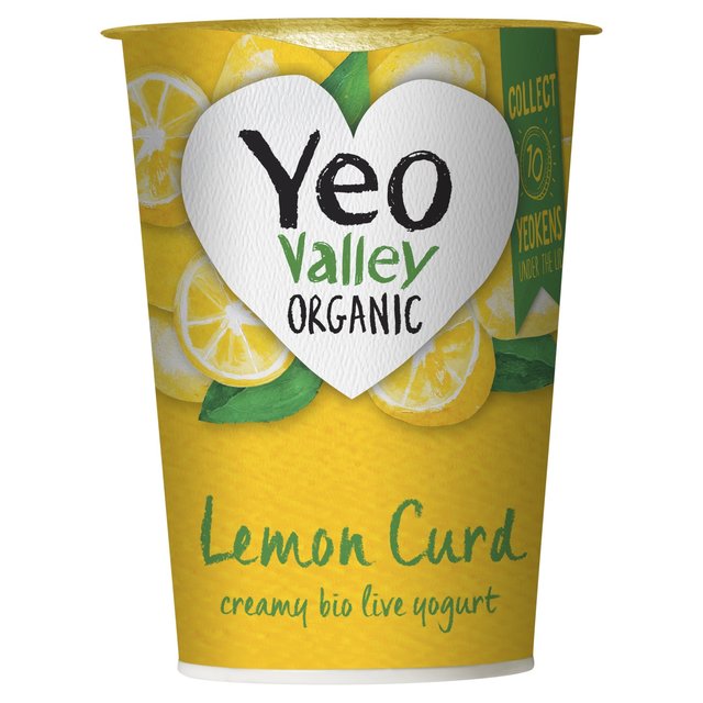 Yeo Valley Organic Lemon Curd Yoghurt    450g