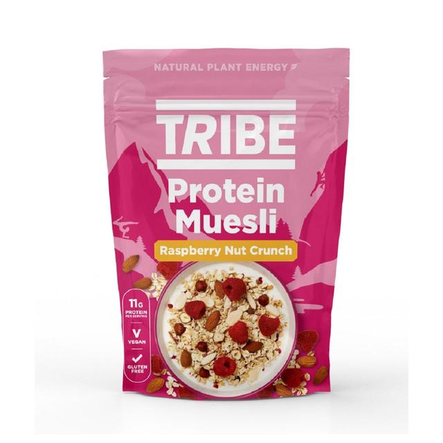 TRIBE Protein Muesli - Raspberry Nut Crunch   400g