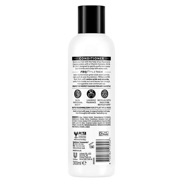 Tresemme Replenish & Cleanse Conditioner   300ml