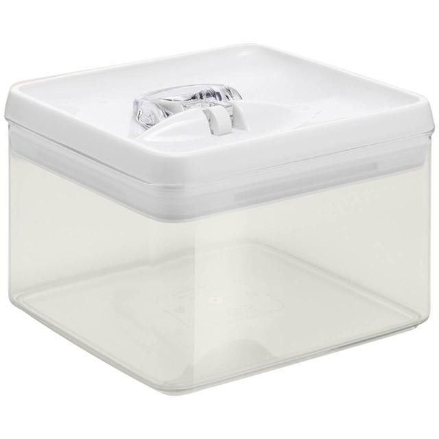 M&S Collection 3L Square Flip-Tight Food Storage One Size White Mix