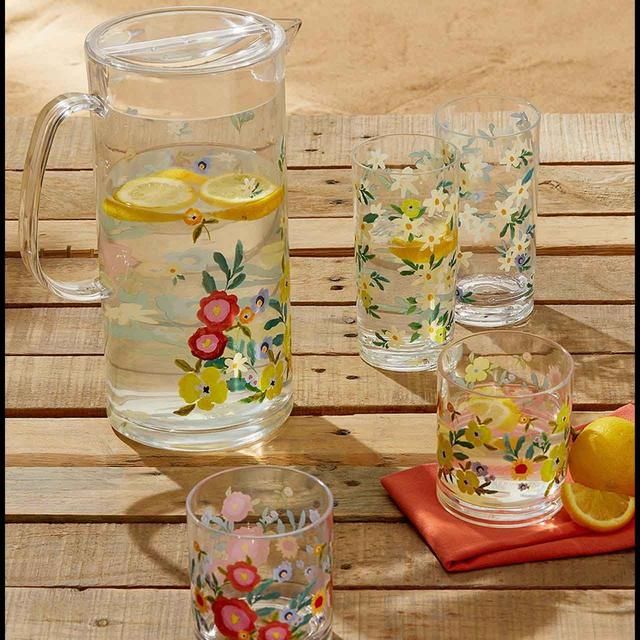 M&S Floral Picnic Jug 1SIZE Multi GOODS M&S   