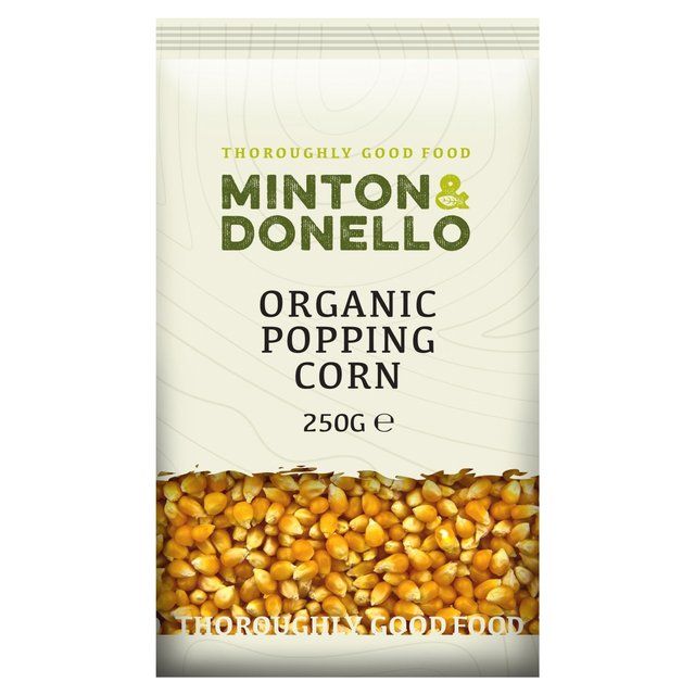 Mintons Good Food Organic Popping Corn   250g