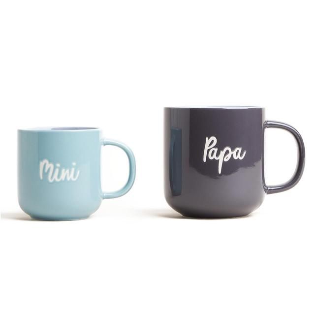 M&S Papa and Mini Me Mug 1SIZE Multi GOODS M&S   