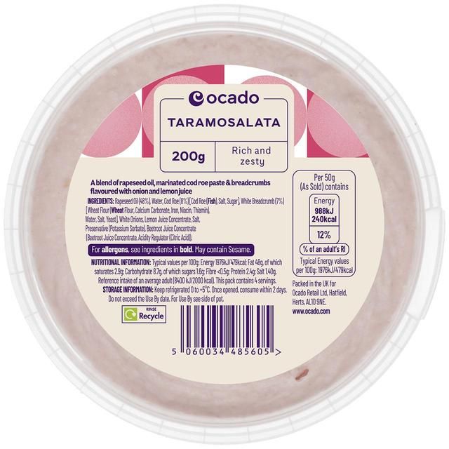 Ocado Taramosalata   200g