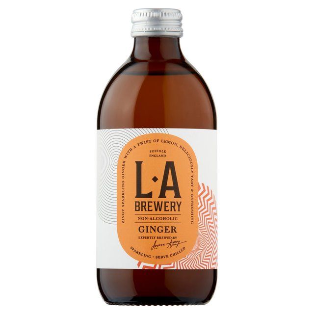 LA Brewery Ginger Kombucha   330ml GOODS M&S   